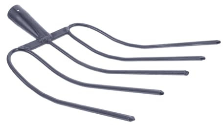 SEWOART Horquilla De Mano para Estiércol De Caballo Horca Agrícola De Jardinería Herramienta para Estiércol Doméstico para Limpieza De Establos y Jardines