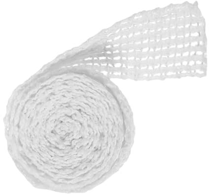 CIYODO Fleischnetzrolle Polyester Hitzebeständig Zum Fleischgaren Für Schweinefleisch Strapazierfähig 18-Loch 5 Meter Netz Zum Verpacken Und Räuchern