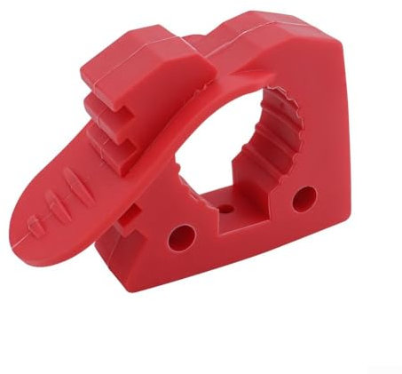 4Pcs Quick Release Mount Clamps, Non-slip Rubber Fasteners, For 3-4cm Diameter Tools, For SUVs, Off-road Vehicles, Trailers, Boats, Ect(red)
