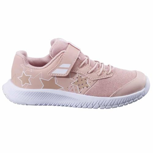 Babolat Enfants Pulsion Kid All Court GRL Chaussures De Tennis Chaussures Toutes Surfaces Rosé-Blanc EU Neu