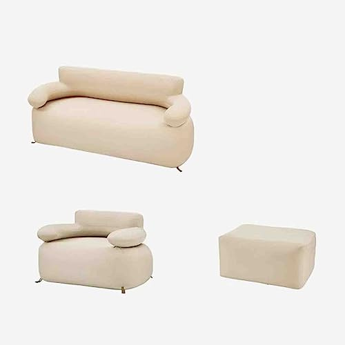 XIVUIFOI 3 Pack,Thickened Lazy Inflatable Sofa Foldable Recliner Outdoor with Pedal Combination Sofa Bed Flocking Sofa,for Camping, Picnics,Home Use