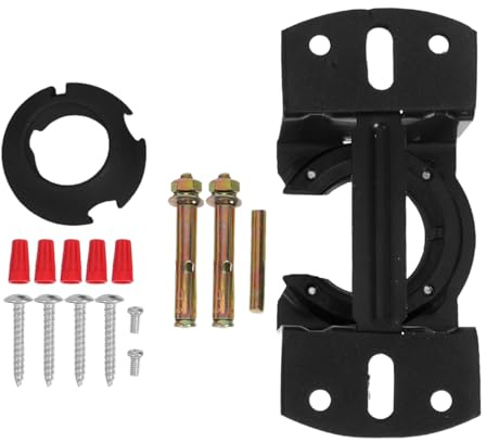 DOITOOL Soporte De Montaje Para Ventilador De Techo Kit Universal Con Adaptador Para Techo Inclinado Soporte Resistente De Metal Para InstalacióN Segura En Interiores Y Exteriores
