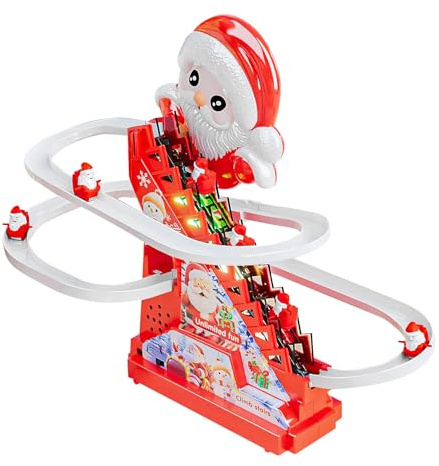Giocattolo di Babbo - Gioco didattico a batteria, puzzle musicale illuminato, set da gioco divertente | Educativo creativo per bambini e bambine, feste al coperto, soggiorno, vacanze