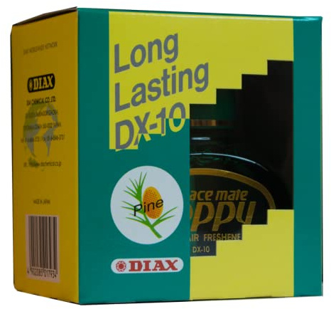 Gracemate Poppy Air Freshener Scents & LED'S Pine (without lighting) (150 ml), room fragrance for at home, truck and car - the room perfume eliminates unpleasant smells