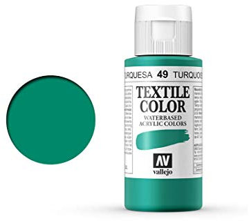 Textilfarbe Vallejo Textile Color 40049 Duck Blue (Opaque) (60ml)