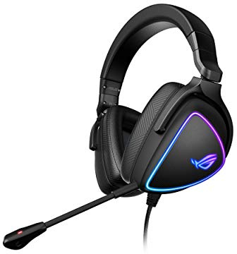 ASUS ROG Delta S USB-C Gaming Headset (kabelgebunden, AI Noise-Canceling, RGB Beleuchtung, kompatibel mit PC, Nintendo Switch und Sony PlayStation 5)