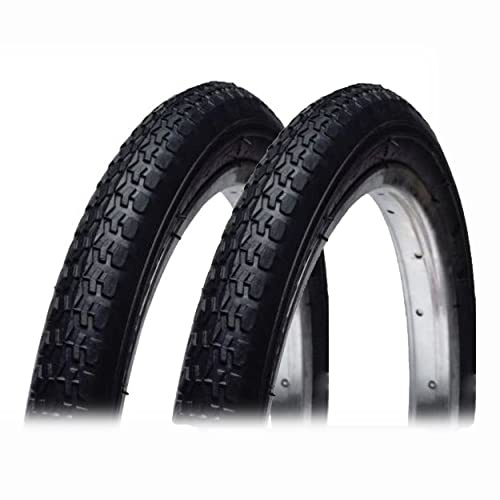 UK-Motors 2er Set 16 Zoll Reifen (16 x 1.75) M122 Bike tire Mantel ohne Schlauch und Felge