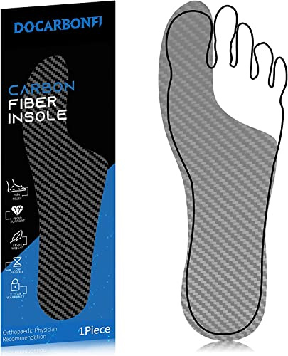 Morton´s Extension Orthotic,Plantilla de fibra de carbono de recuperación, 1 pieza, inserto de soporte de pie muy rígido para dedos de Morton, dedo del pie de césped, artritis, Hallux Rigidus, dolor