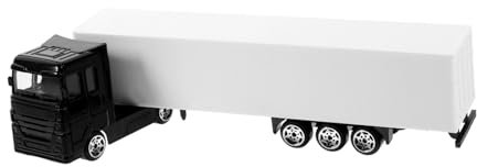 Toddmomy Alloy Mini Container Truck Model Truck Toy for Boys and Girls Cognitive Development for Playroom Outdoor Activities