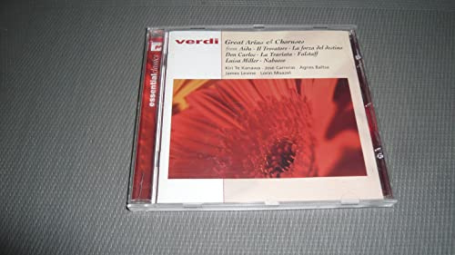 Verdi: Greatest Arias & Chorus from Aida, II Trovatore, la Forza Del Destino....