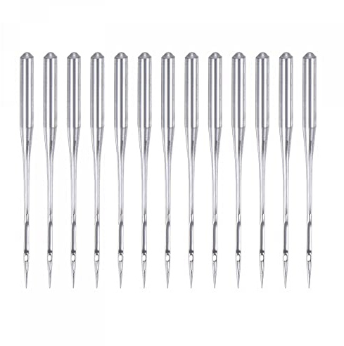 sourcing map Sewing Machine Needles DCX1 Industrial Overlock Serger Needle Size 75/11 30Pcs