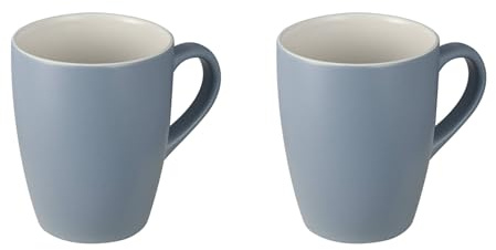 San Ignacio Juego de 2 tazas 340ml porcelana Bone 8,3x5,7x10,2cm