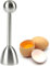 Egg Cutters, Egg Cracker Topper Stainless Steel Eggshell Cutter Kitchen Egg Opener Tool Egg Cracker Remover Egg Shell Separator Remover for Hard Soft Boiled Eggs