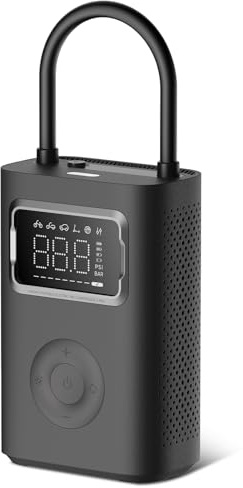 XIAOMI Portable Electric Air Compressor 2 Pro 150 PSI, Autoapagado, Luz LED y 4 Modos 45s Inflado Rápido,Pantalla Presión Bomba Eléctrica para Coche/Moto/Bicicleta