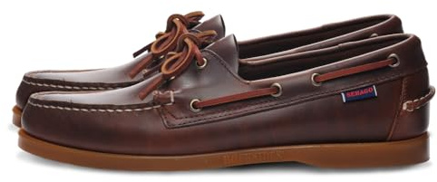 Sebago 70000G0 Hombre Zapato del barco, BROWN-MIEL, 44 EU