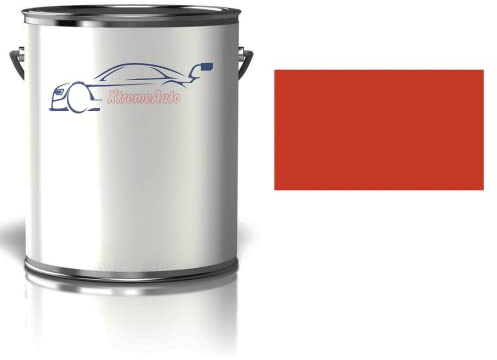 Xtremeauto RAL 2002 Vermillion 500ml RAL Paint Tin/Can Satin Finish Paint DIY Indoor/Outdoor Perfect Finish Quick Dry Arts, Crafts, Furniture, Home, Garden