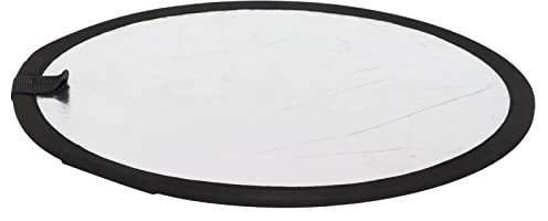 Nunafey Reflector de Luz, Mini Reflector Redondo de Nailon de Alta Flexibilidad para Fotografía para Estudio Fotográfico para Iluminación Exterior