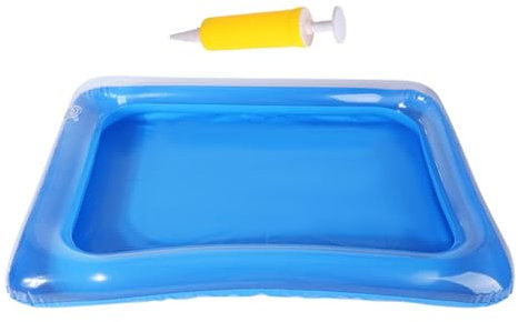 Inflatable Pool Foot Bath Basin - Foldable Foot Soaking Tub with Pump | Portable Inflatable Foott Wash Tub for Pool Entry Ladder | Home Spa Footbath for Adults Swimming Pools