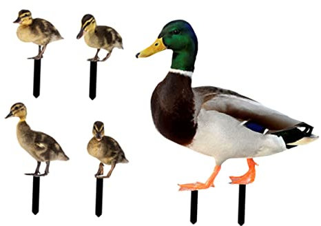 HEMOTON Décoration De Jardin Acrylique Piquet Décoratif Panneau De Jardin pour Pelouse Extérieure