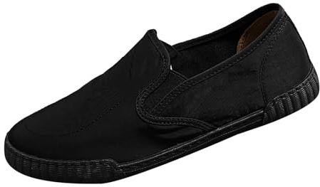 Mocassins pour homme Chaussures en toile à semelle plate Chaussures pieds nus Chaussures de loisirs Chaussures de marche respirantes Chaussures de randonnée à enfiler Mocassins confortables Chaussures