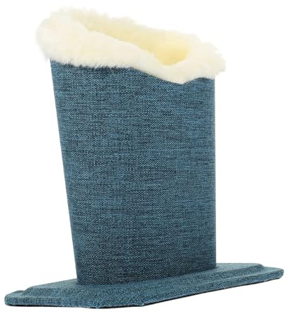 Hoement Support Lunette en Peluche Moderne et Créatif Base Rembourrée, pour Bureau et Vitrine, Porte-Lunettes Multifonction en Tissu Solide