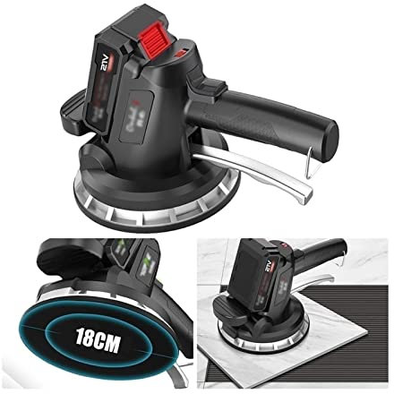 Macchina per piastrellista, Martello per Piastrelle in Gomma Vibrante | Ventose Ventose in Alluminio capacità di carico 320 kg | per Semplificare la piastrellatura per la Posa di Piastrelle