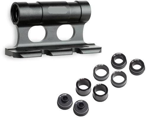 YGLEEULI Portabiciclette Adatto for Forcella Passante con sgancio rapido Standard da 100/110 mm di Larghezza for Supporto da Tetto Auto, Staffa di Fissaggio for Bicicletta per Forcella Bicicletta