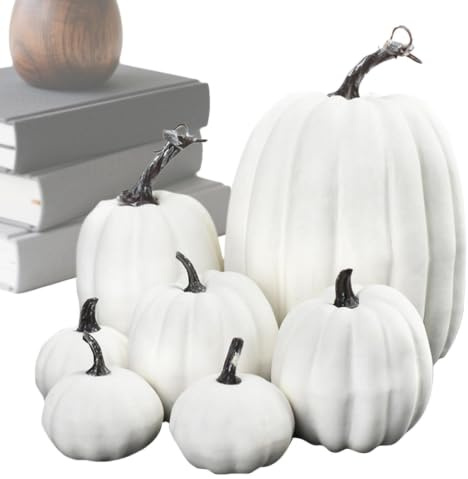 Skumpumpor Halloweendekoration, 7 delar i olika storlekar