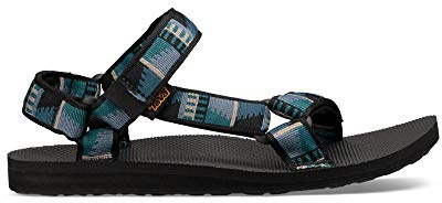 Teva Men's Original Universal Sports and Outdoor Lifestyle Sandal, Blue (Peaks Black), 12 UK (47 EU)