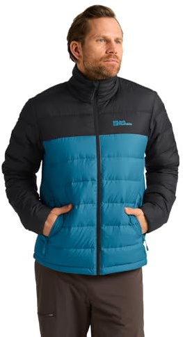 Jack Wolfskin Herren Ather Down Jkt M Rds, Aurora Blue, L EU