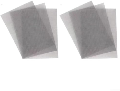 Rete metallica per griglia di ventilazione, 6 pezzi 304 in acciaio inox, 20 maglie