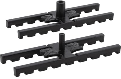 Design61 100 stycken avståndshållare för terrassbrädor terrass 4 mm distanshållare för 4 mm fog av plast för underkonstruktion för ventilation och förebyggande av vattenloggning