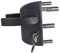 Gartentorschloss Locinox Lakz P1 Noir pour 40mm Profils, Réglable, Edelstahl-Mechanismus Château pour Porte Du Jardin,Gittertorschloss,Serrure Sécurité,Hoftorschloss,Battant