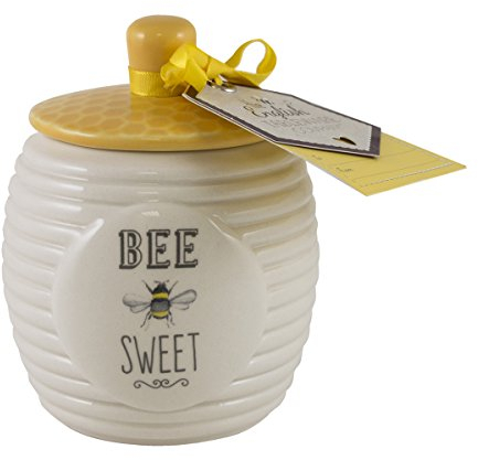 English Tableware Company Bee Happy Bee Sweet Sugar Pot