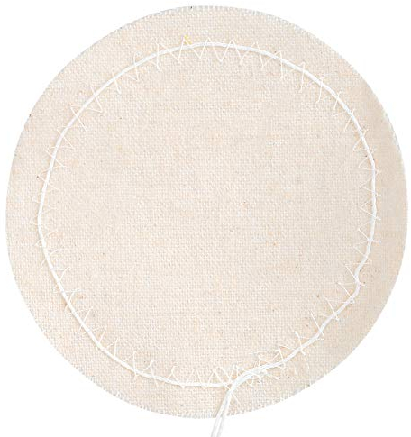 Filtro de tela de sifón de café de 10 piezas, filtros de tela de café, filtro de repuesto redondo reutilizable para filtros de cafetera de sifón