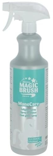 RL24 MagicBrush - Mähnen- und Fellglanzspray ManeCare | Mähnenspray für Pferde | Leichtkämmspray für seidigen Glanz | Pferde Mähnenspray & Schweifspray | 1 x 1000 ml Spray