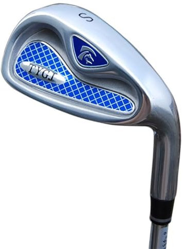 Ferro da golf da uomo e donna, disponibile in #4/#5/#6/#7/#8/#9/#P/#S, scegliere la mazza da golf in ferro singolo con albero in acciaio o grafite per gli sport golfisti destrorsi (#S (albero in
