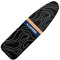 happhom Ironing Board Cover with Extra Thick Heavy Duty Pad, 4 Layers, Silver Coated Ironing Board Cover, Drawstring Tightening with Scorch and Stain Resistant Padding 45x125 cm (Black, L)