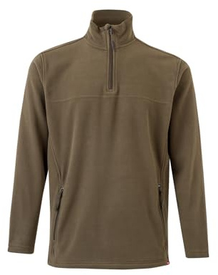 Velilla 201501, Forro Polar, Color Verde Caza, Talla L