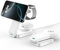 GLILAVOX Magnetic foldable Wireless Charger for Apple,3 in 1 Wireless Charging Station for iPhone 16 15 14 13 12 etc,Apple Watch,AirPod Pro 4 3 2(White)