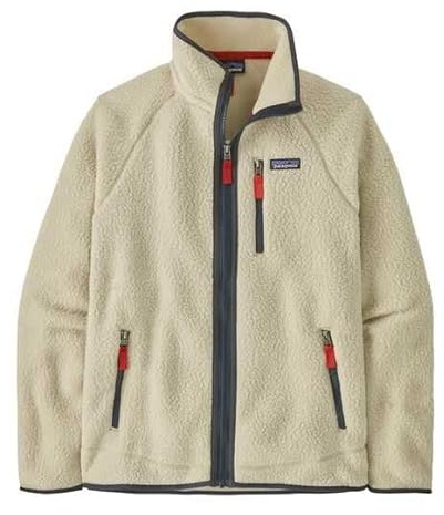Patagonia M's Retro Pile Jkt Pelican w/Smolder Blue