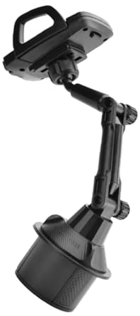 DOITOOL Supporto per Telefono da Auto e Portabicchieri Supporto per Telefono Cellulare Regolabile in Abs Compatibile Diversi Modelli di Auto