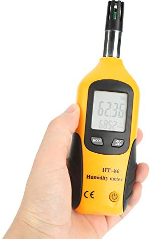 Testeur Humidité,Akozon Thermo hygromètre Thermomètre Numérique Hygromètres Air Température et Humidité Mètres Humidimètre avec Ecran LCD Rétroéclairé