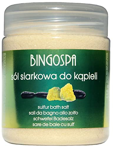 Schwefelsalz für Hautentzündungen und Kallus 550 g BINGOSPA