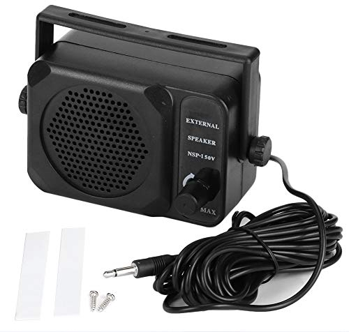Car Radio External Speaker 2‑Way Radio CB HF VHF UHF Transceiver Car Accessory NSP‑150V