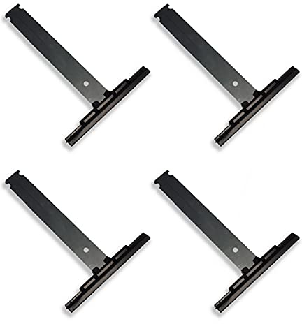 Lot de 4 Attaches souples à clipser - Ressort de Suspension pour fixation de tablier Volet Roulant électrique et manuel