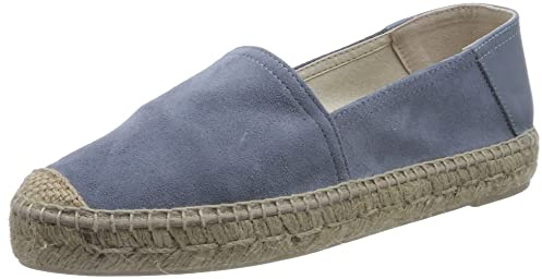 Geox D LAMPEDUSA, Sandale compensée Espadrille, LT Sky,