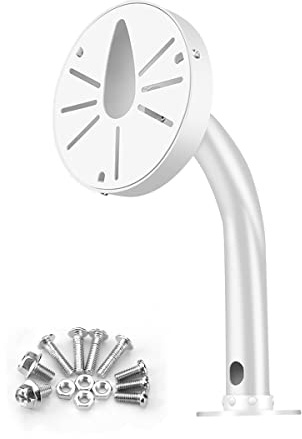 CTXSumTec Staffa di montaggio a parete per telecamera di sicurezza tipo J, supporto universale per telecamera a cupola/telecamera IP per telecamera di sicurezza CCTV (250 mm di lunghezza J Mount)