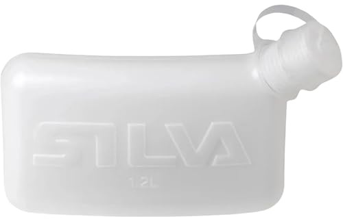 Silva Unisex Flow Flasche, White, 1.2L