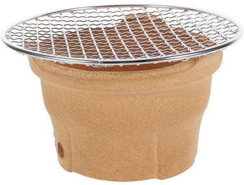 Japansk stil inomhus kolkonro grill bärbar mini bordsskiva BBQ grill med keramisk hibachi-spis för inomhusgrill